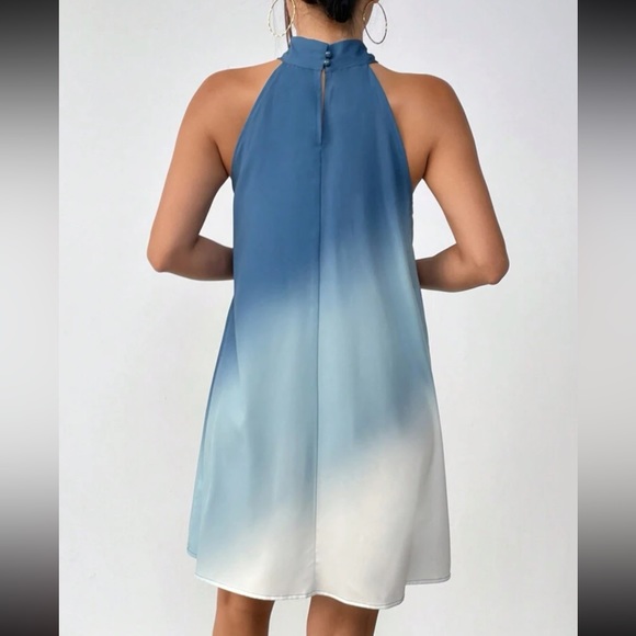 Boho Ombre halter dress - Picture 3 of 6